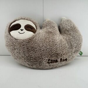 Fauna de Costa Rica Sloth Plush Stuffed Animal Kids Travel Pillow Gray